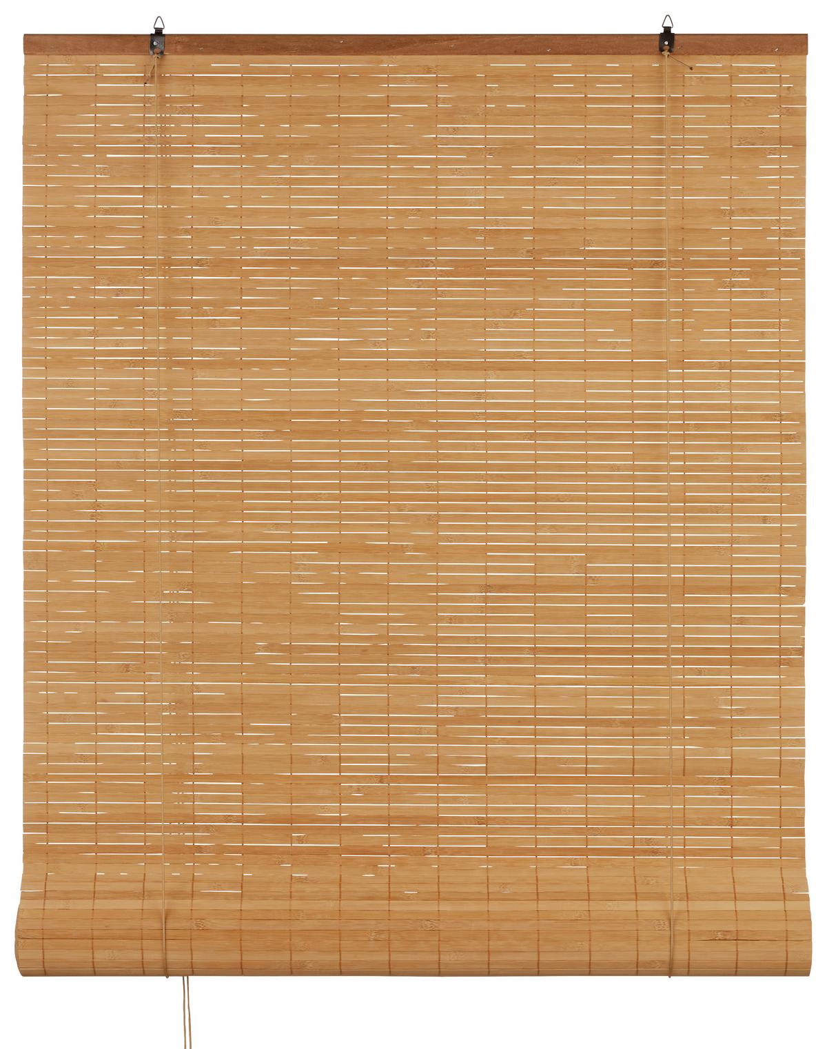 Rollo Woody aus Holz ca. 80x240cm - Braun, LIFESTYLE, Holz (80/240cm) - Modern Living