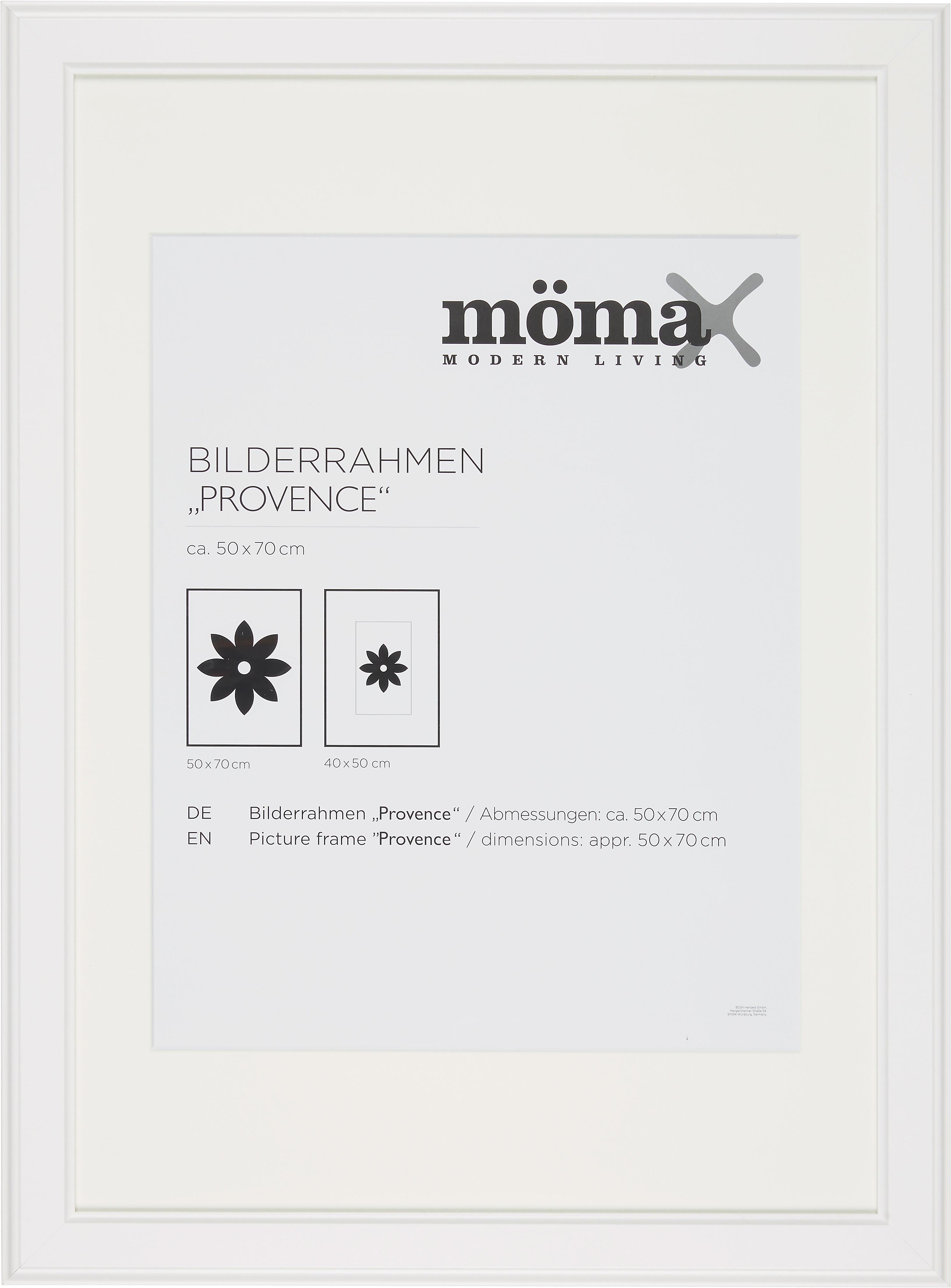 Okvir Za Slike Provence - bela, Romantika, steklo/les (50/70cm) - Modern Living