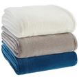 Kuscheldecke Michael XXL in Grau - Grau, Textil (220/240cm)