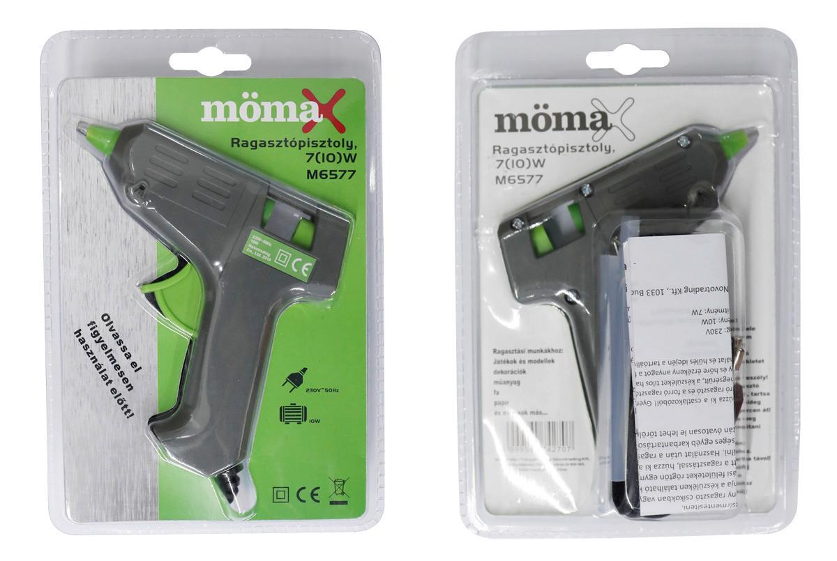 Ragasztópisztoly Mömax - fekete, műanyag/fém (11/2,5/11cm) - Mömax