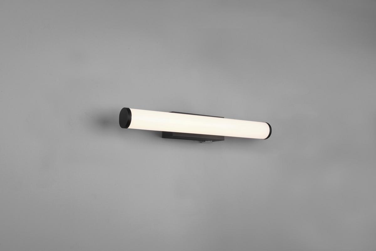 LED-Wandleuchte Mattimo in Schwarz/Weiß max. 4,3 Watt - Schwarz/Weiß, Basics, Kunststoff/Metall (40/5,5cm) - Trio Leuchten