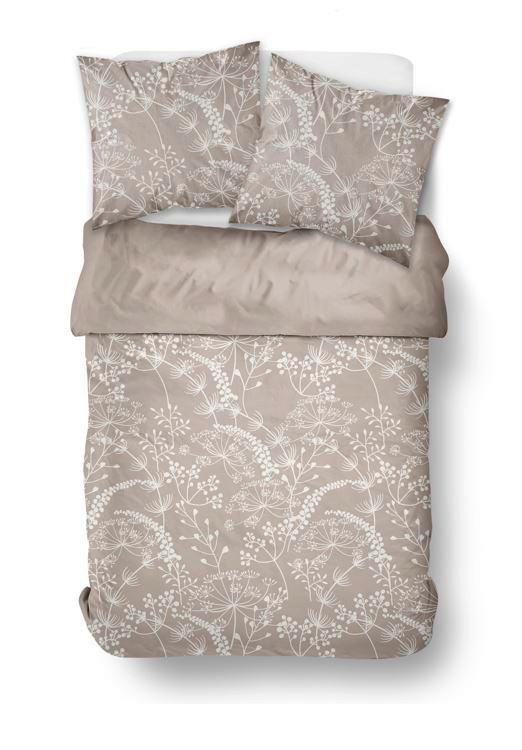 Ágyneműhuzat-garnitúra 3 Részes Sunshine Beige - világosbarna, Modern, textil (140/200cm)