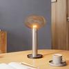 BORDSLAMPA SIOP - bärnstensfärgad/champagne, Modern, metall/glas (20/20/38,5cm)