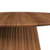 TABLE À MANGER ALLEGRA - couleur naturelle/couleur acacia, MODERN, bois (140/76cm) - Bessagi Home