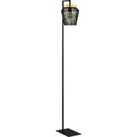 Stehleuchte 99809 Escandidos - Messingfarben/Goldfarben, Design, Metall (22/31/170cm) - Eglo