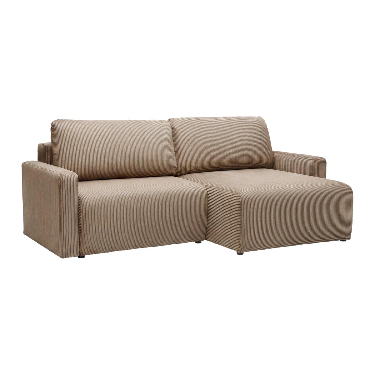 Kutna Garnitura Dave - karamela, Moderno, tekstil (227/146cm) - Best Price