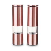 Salz- und Pfeffermühle Kupferfarben, 2er Set - Kupferfarben, Basics, Keramik/Metall (5/18,7cm) - Echtwerk