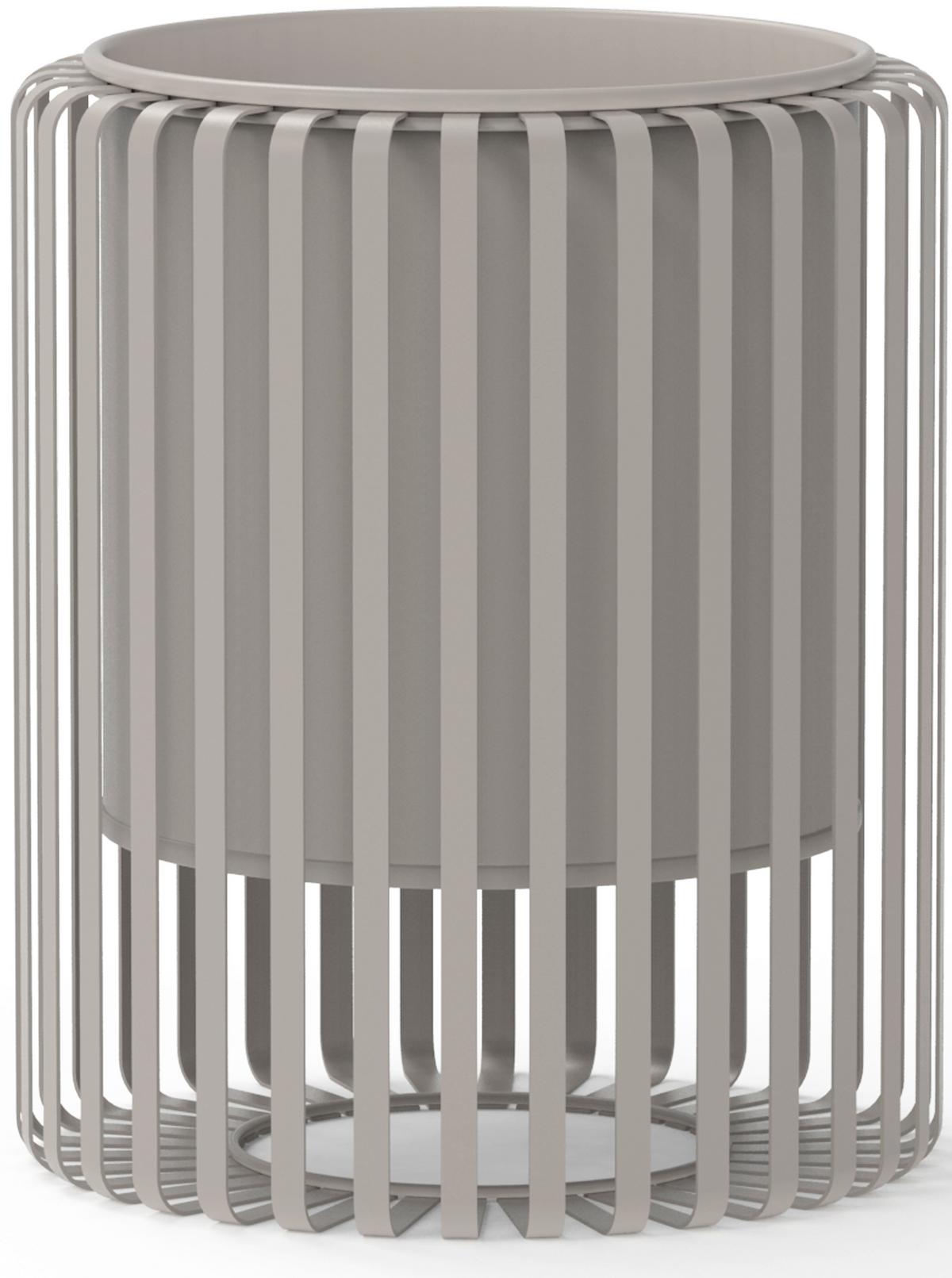 PFLANZTOPF RIO - Beige, Metall (22,8/25,3cm) - Mömax
