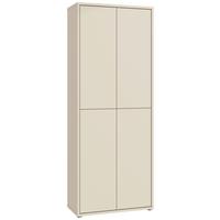 Dulap pentru pantofi ALICE SPRINGS - nisipiu, Modern, material pe bază de lemn (74,5/191,9/34,9cm) - Modern Living