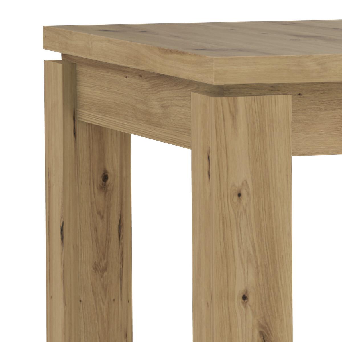 Esstisch Trondheim ca. 160x90 cm Eiche - Eichefarben, MODERN, Holzwerkstoff/Kunststoff (160/90/76cm) - MID.YOU