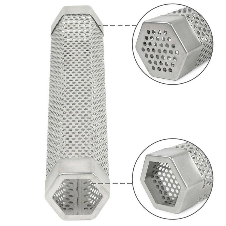 Füstölő Doboz 14612 - szürke, fém (31/6/5.5cm)