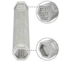 Füstölő Doboz 14612 - szürke, fém (31/6/5.5cm)