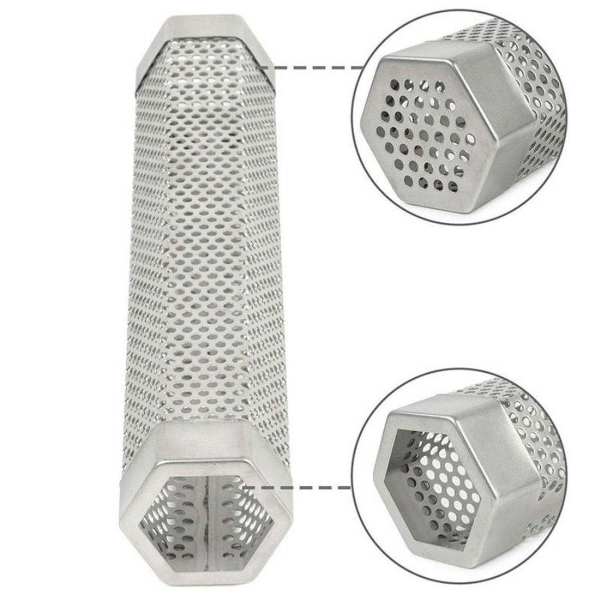 Füstölő Doboz 14612 - szürke, fém (31/6/5.5cm)