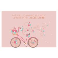 Glückwunschkarte Kupfergold aus Papier - Multicolor, Basics, Papier (24/17,5cm)