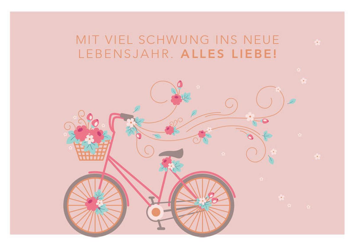 Glückwunschkarte Kupfergold aus Papier - Multicolor, Basics, Papier (24/17,5cm)