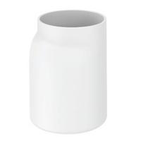 Zahnputzbecher Naime in Weiss - Weiss, Modern, Kunststoff (8/11/7,1cm) - Premium Living