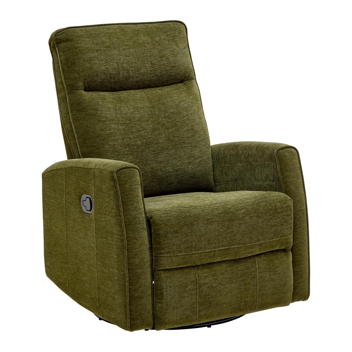 Relaxsessel Melinda Grün - Schwarz/Grün, KONVENTIONELL, Holz/Kunststoff (76/103/96cm) - Mömax