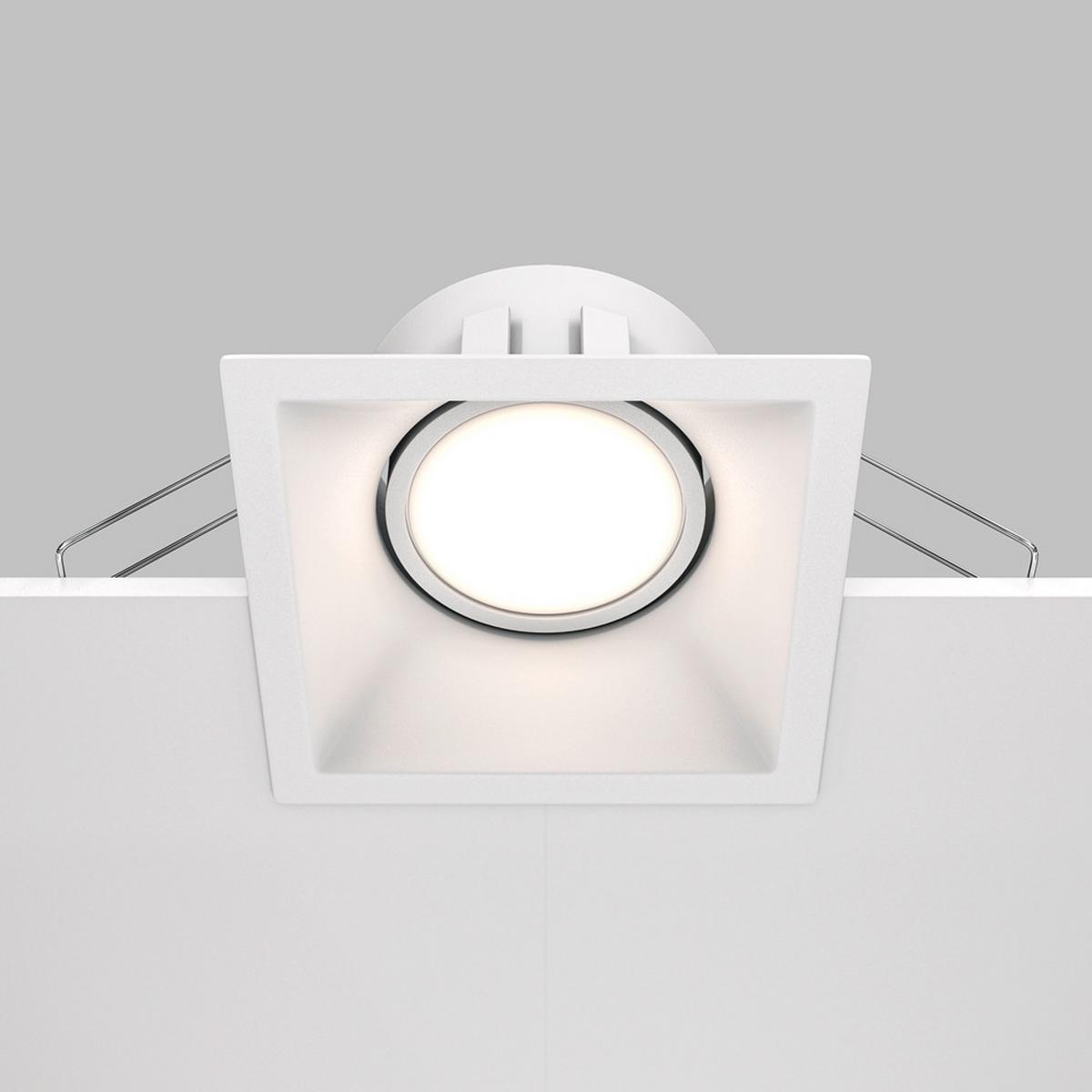 DECKENLEUCHTE DOT - Weiss, Basics, Metall (9/9/4,5cm) - MAYTONI