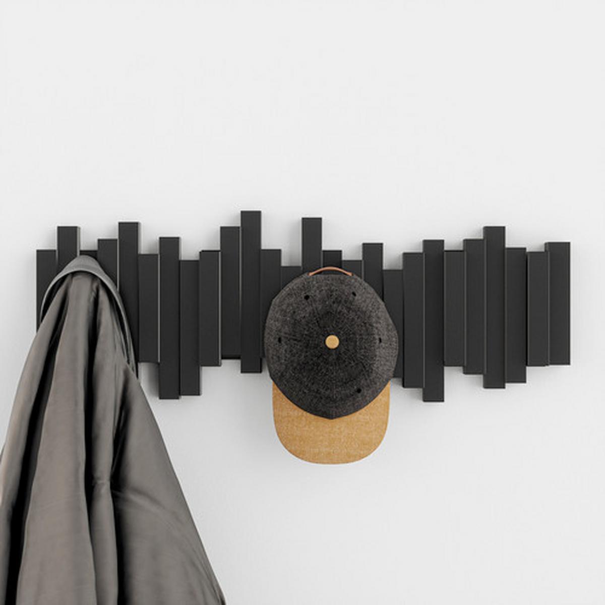 LISTWA DO PRZEDPOKOJU 318211-040 - czarny, Design, tworzywo sztuczne (49/18/3cm) - Umbra