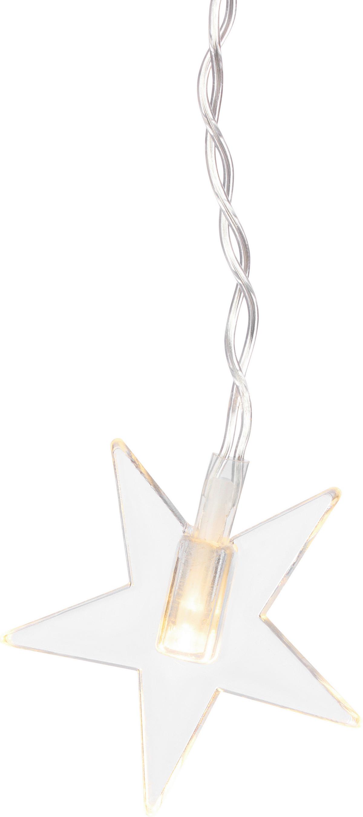 Lichterkette Stella max. 2,4 Watt - Transparent, Kunststoff (100/100/2cm) - Mömax