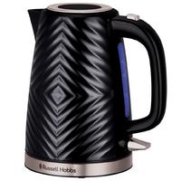 CZAJNIK ELEKTRYCZNY GROOVE BLACK 26380-70 - czarny, Basics, tworzywo sztuczne (16,5/24,5/21,5cm) - Russell Hobbs