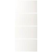 Frontpaneel in Weiß - Weiß, MODERN, Holzwerkstoff - Based