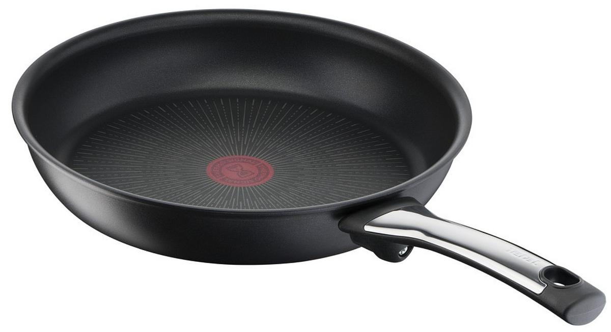 PATELNIA DO SMAŻENIA G26904 TEFAL - czarny, Basics, metal (24cm) - Tefal