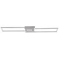 LED-Deckenleuchte Iven max. 20 Watt - Silberfarben, Kunststoff/Metall (110/25/7cm) LED-Deckenleuchte Iven max. 20 Watt - Silberfarben, Kunststoff/Metall (110/25/7cm)