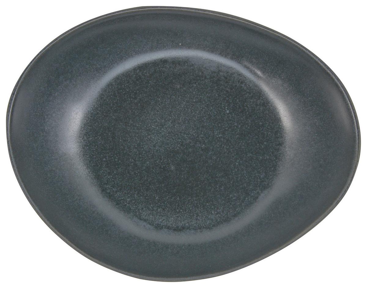Mélytányér Gourmet - fekete, Modern, kerámia (20,5/16,5/5,2cm) - Premium Living