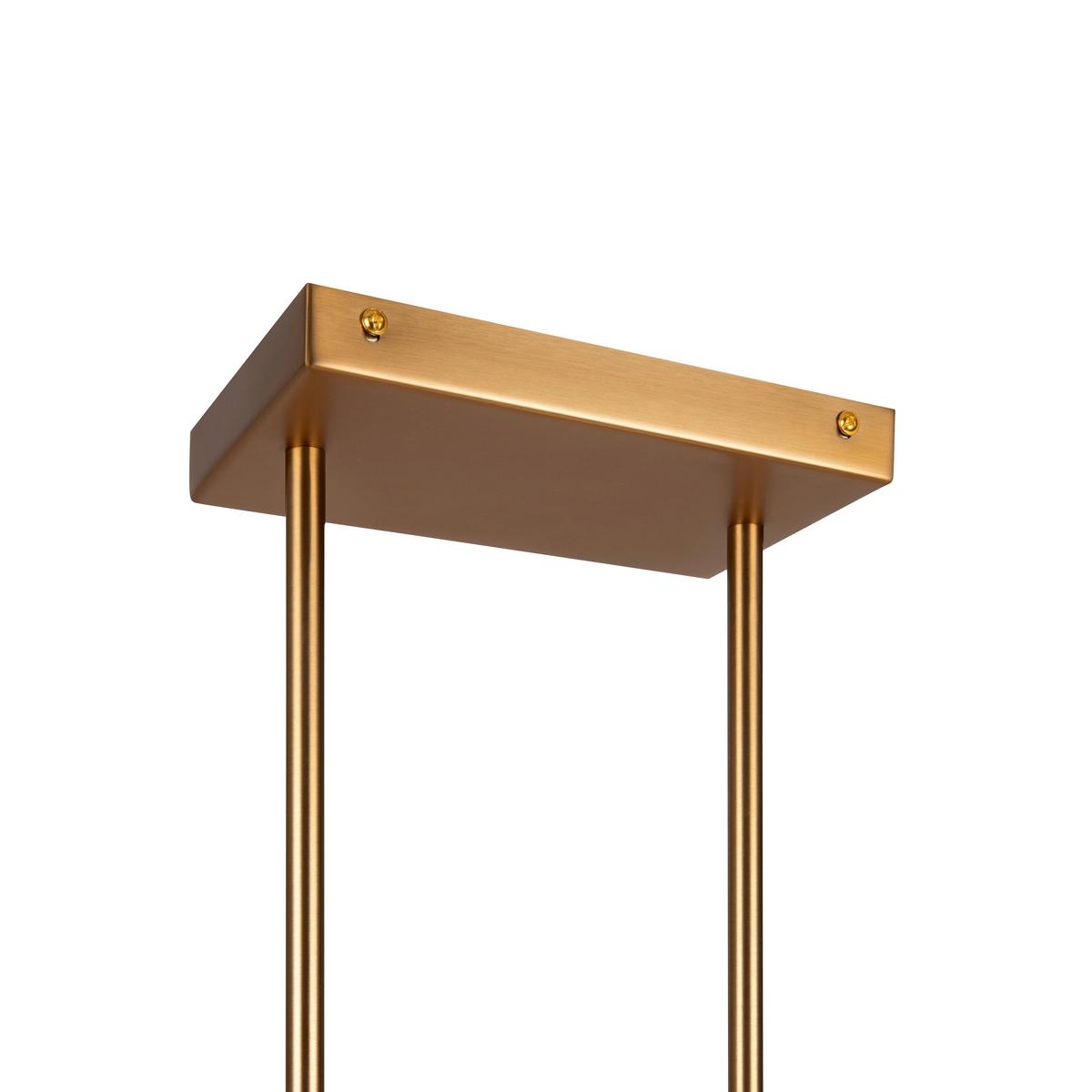PENDELLEUCHTE ASTER - Goldfarben, Basics, Glas/Metall (17/28/103cm) - MAYTONI