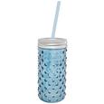 Trinkglas Doreen in verschiedenen Farben - Blau/Rosa, Glas/Kunststoff (7,5/15cm) - Mömax modern living Trinkglas Doreen in verschiedenen Farben - Blau/Rosa, Glas/Kunststoff (7,5/15cm) - Mömax modern living