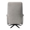 RELAXFÅTÖLJ ALICE - ljusgrå/svart, Modern, metall/trä (76/110/94cm) - Bessagi Home