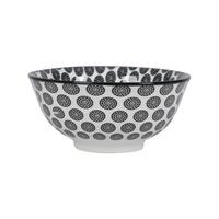 Müslischale Shiva Schwarz/Weiß - Schwarz/Weiß, LIFESTYLE, Keramik (15,5/7cm) - Mömax