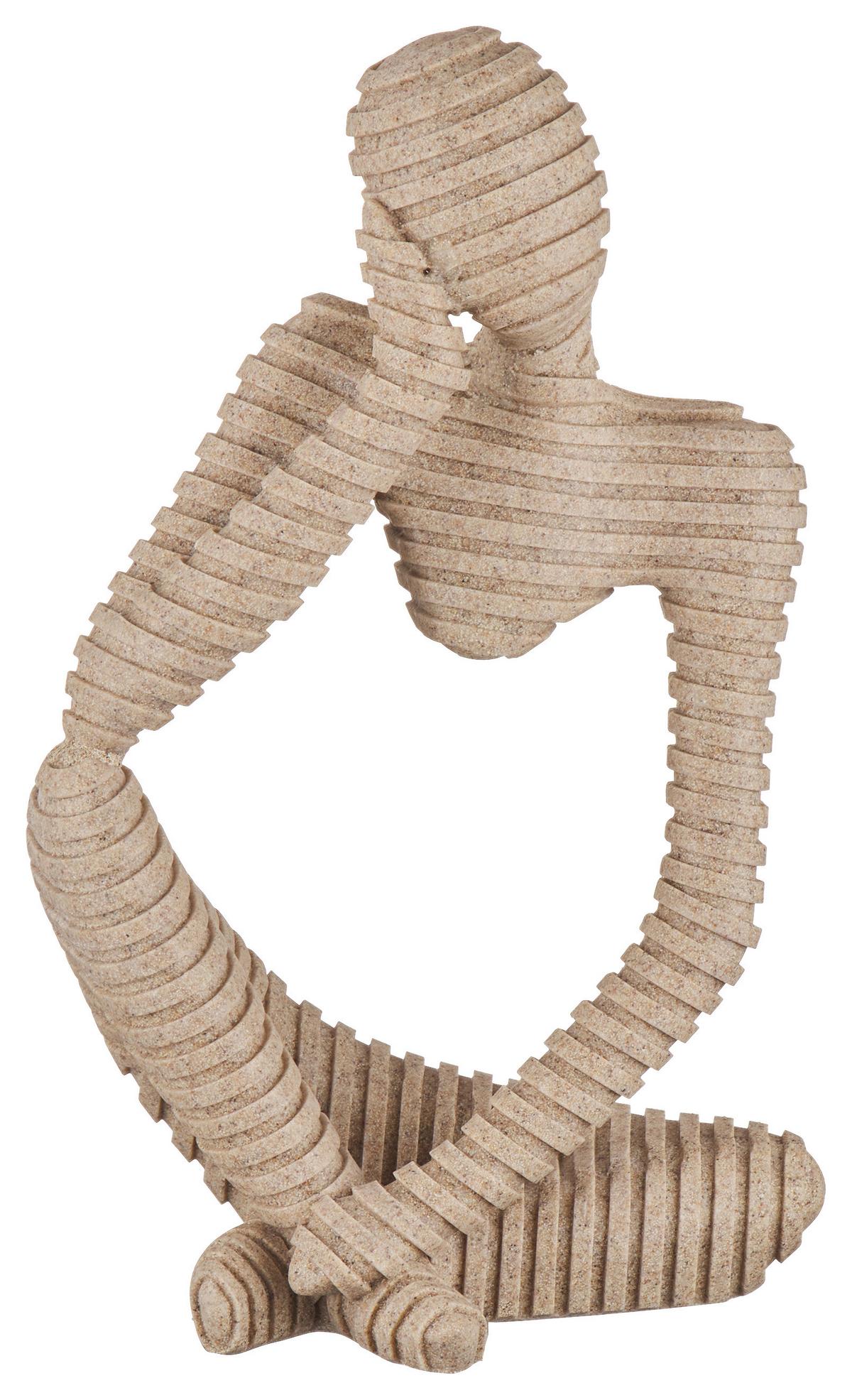 Objekt Dekorativni Rider I - bež, Lifestyle, plastika (15,5/25,5/10,5cm) - Mömax