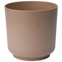 Kaspó Átm./ma.: Kb. 15/14,9cm Ecocare - barna, Lifestyle, műanyag/fa (15/14,9cm) - ecoTree