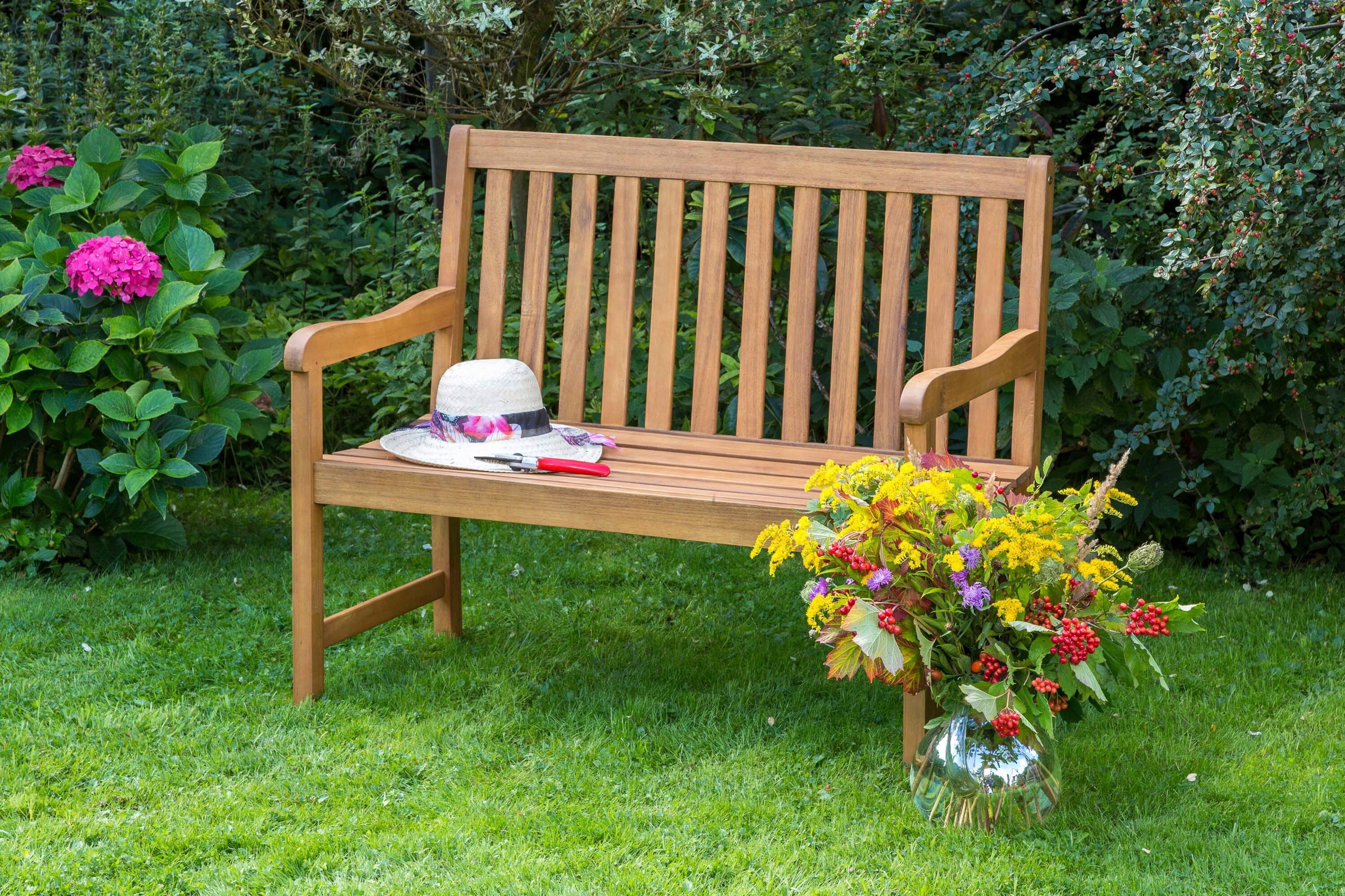 Vrtna Klop Mindanao, Akacija - barve akacije, Konvencionalno, les (107/89/54cm) - Gardenson