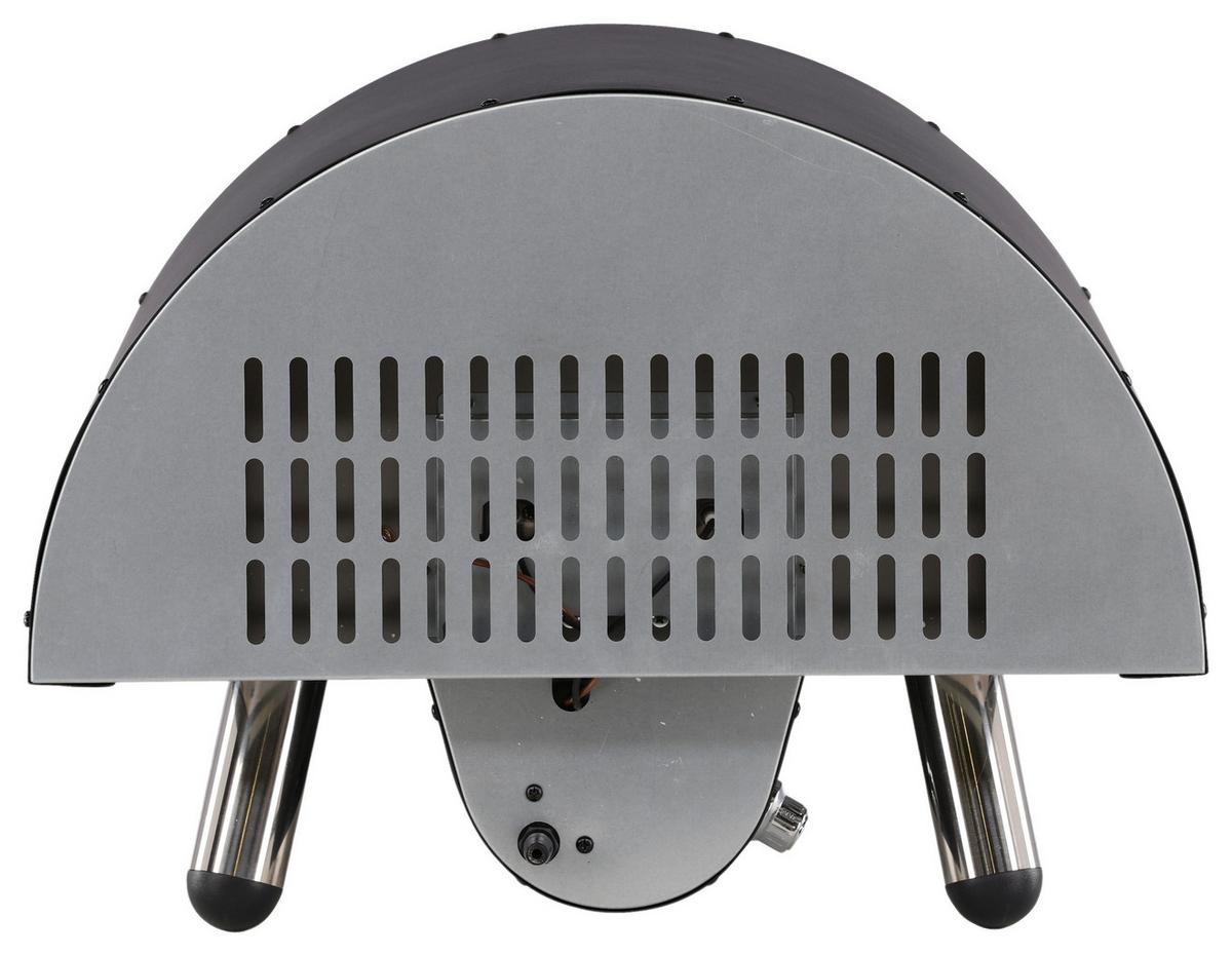 Pizzaofen Sentosa ca. 52x39x49 cm Schwarz - Schwarz, KONVENTIONELL, Metall (52/39/49cm) - Gardenson