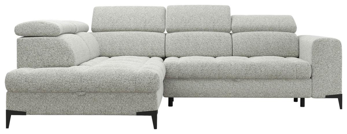 Ugaona Garnitura Mason - siva/bež, Moderno, drvo/metal (211/271cm) - Modern Living