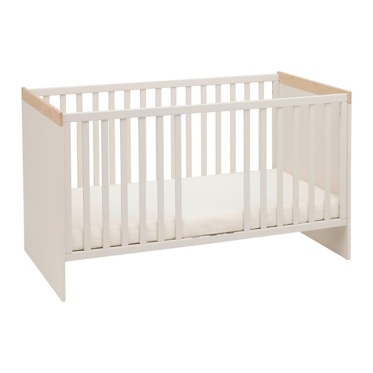 Gitterbett Dolce Bambino Kaschmirfarben - Kaschmir, KONVENTIONELL, Holzwerkstoff (70/140cm) - Roba