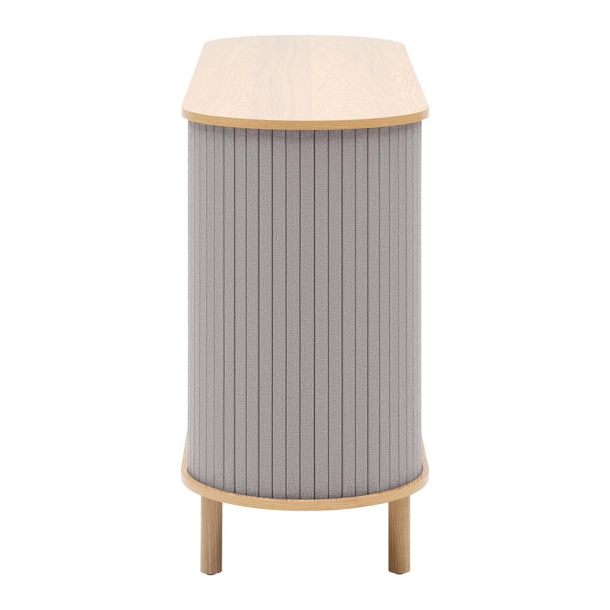 Sideboard Arvid -Exklusiv- - Naturfarben/Grau, Modern, Holz/Holzwerkstoff (140/75/40cm) - Mömax