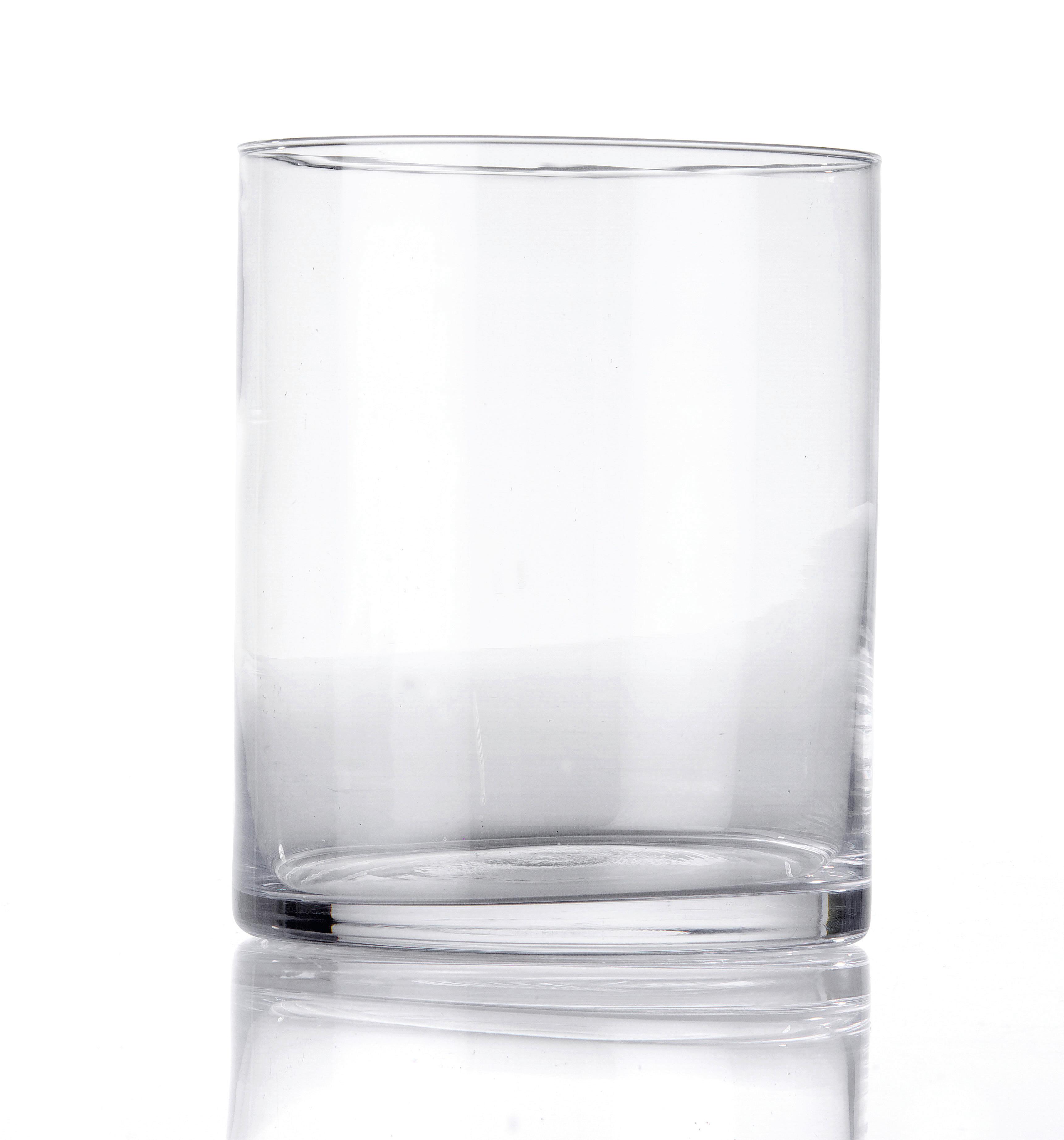 Vase Andrea aus Glas - Klar, Glas (13/15cm) - Modern Living