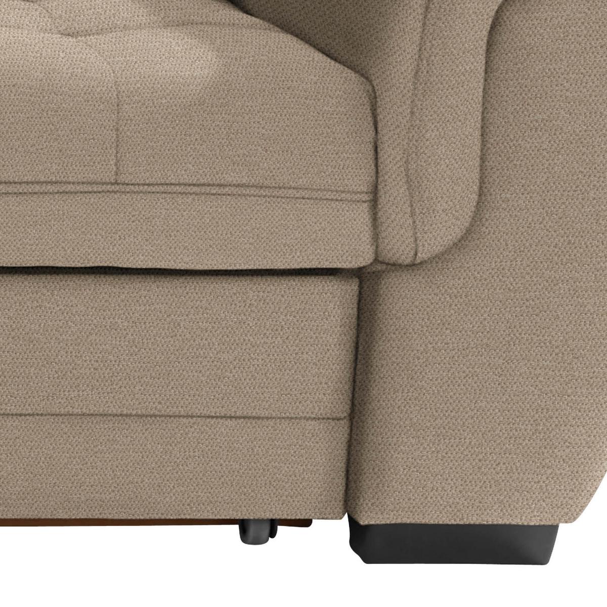 Canapea modulară Falco - maro deschis, Konventionell, textil (183/251cm) - Ondega