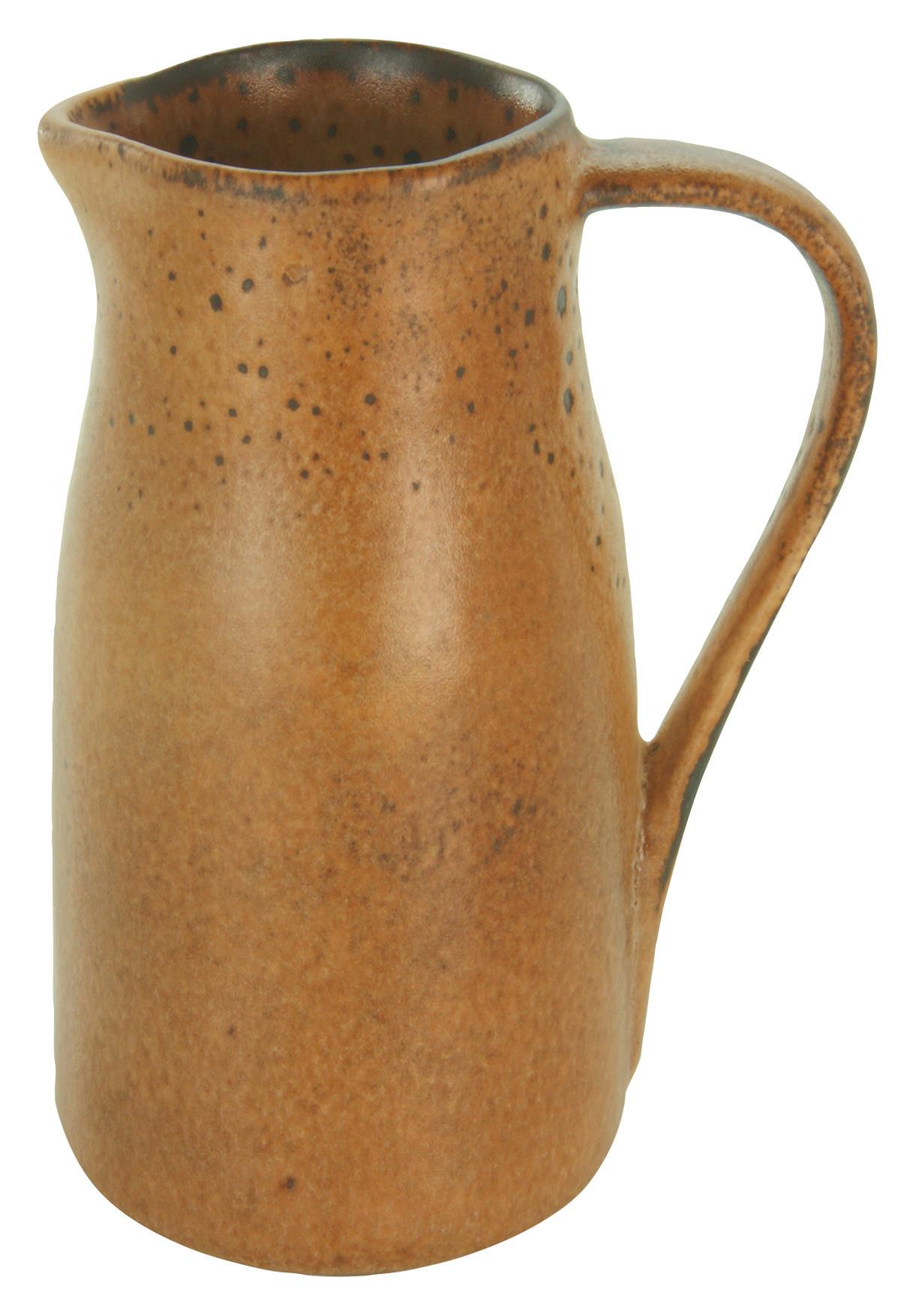 Krug Sahara aus Keramik ca. 400ml - Braun, LIFESTYLE, Keramik (11,5/9/13,5cm) - Zandiara