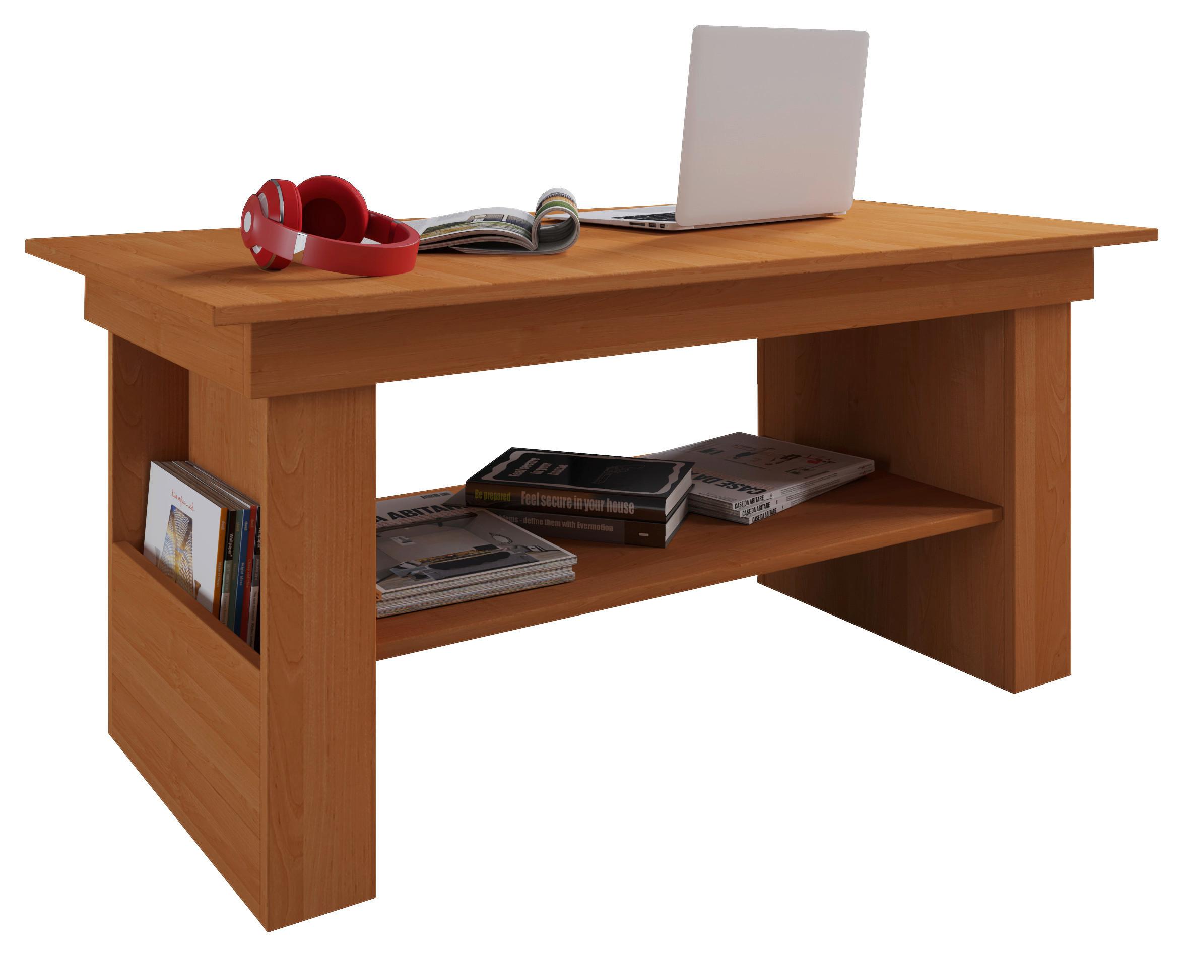Couchtisch Kobila - Buchefarben, Design, Holzwerkstoff (115/58/52,5cm) - MID.YOU