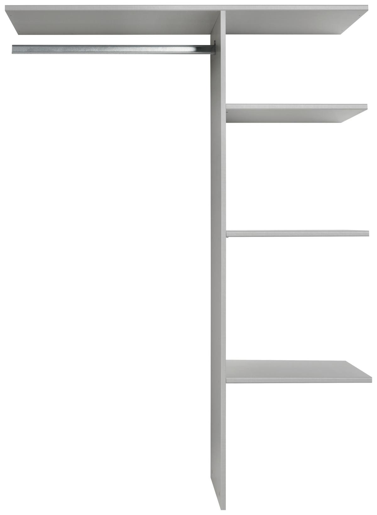 INNENEINTEILUNG WÄSCHEEINTEILUNG - Grau, MODERN, Holzwerkstoff (110/150/50cm) - MID.YOU