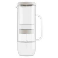 DZBANEK FILTRUJĄCY DO WODY LUCY FILTER CARAFE - przejrzysty/biały, Trend, tworzywo sztuczne/szkło (2l) - waterdrop