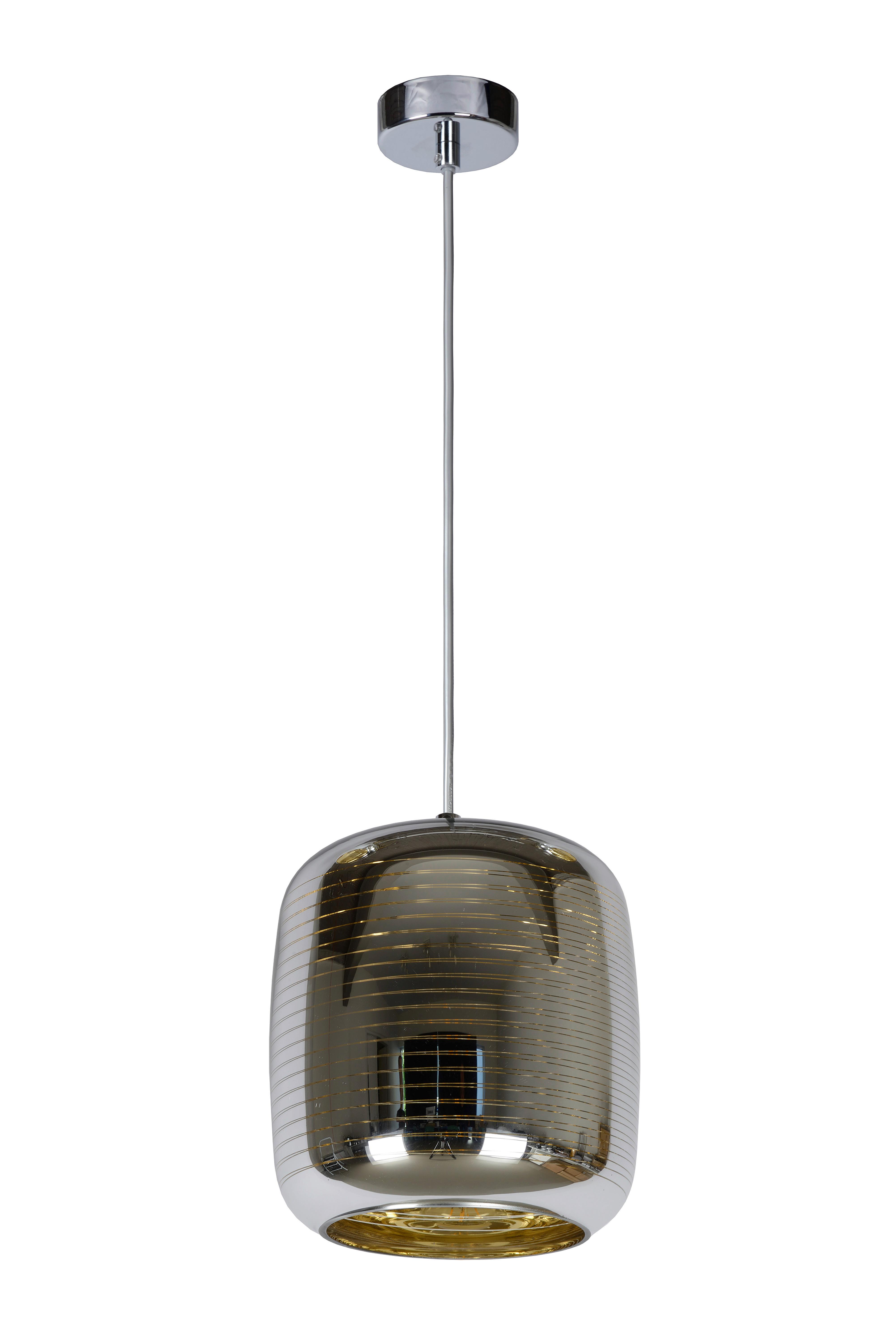 LAMPA WISZĄCA 70483/01/11 ERYN - kolor chromowy, Design, szkło (20/20/157cm) - Lucide