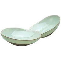 Set Posod Basalt, 2-Delni - žajbljevo zelena, Trend, keramika (22,5cm) - Creatable