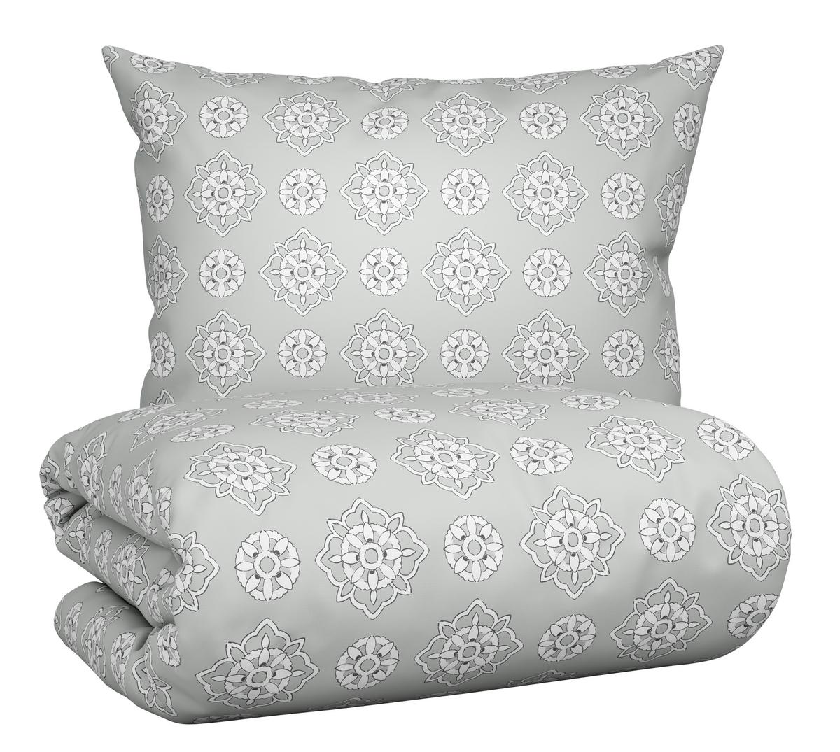 Bettwäsche Amba ca. 160x210 cm - Flieder/Rosa, Textil (160/210cm) - Modern Living