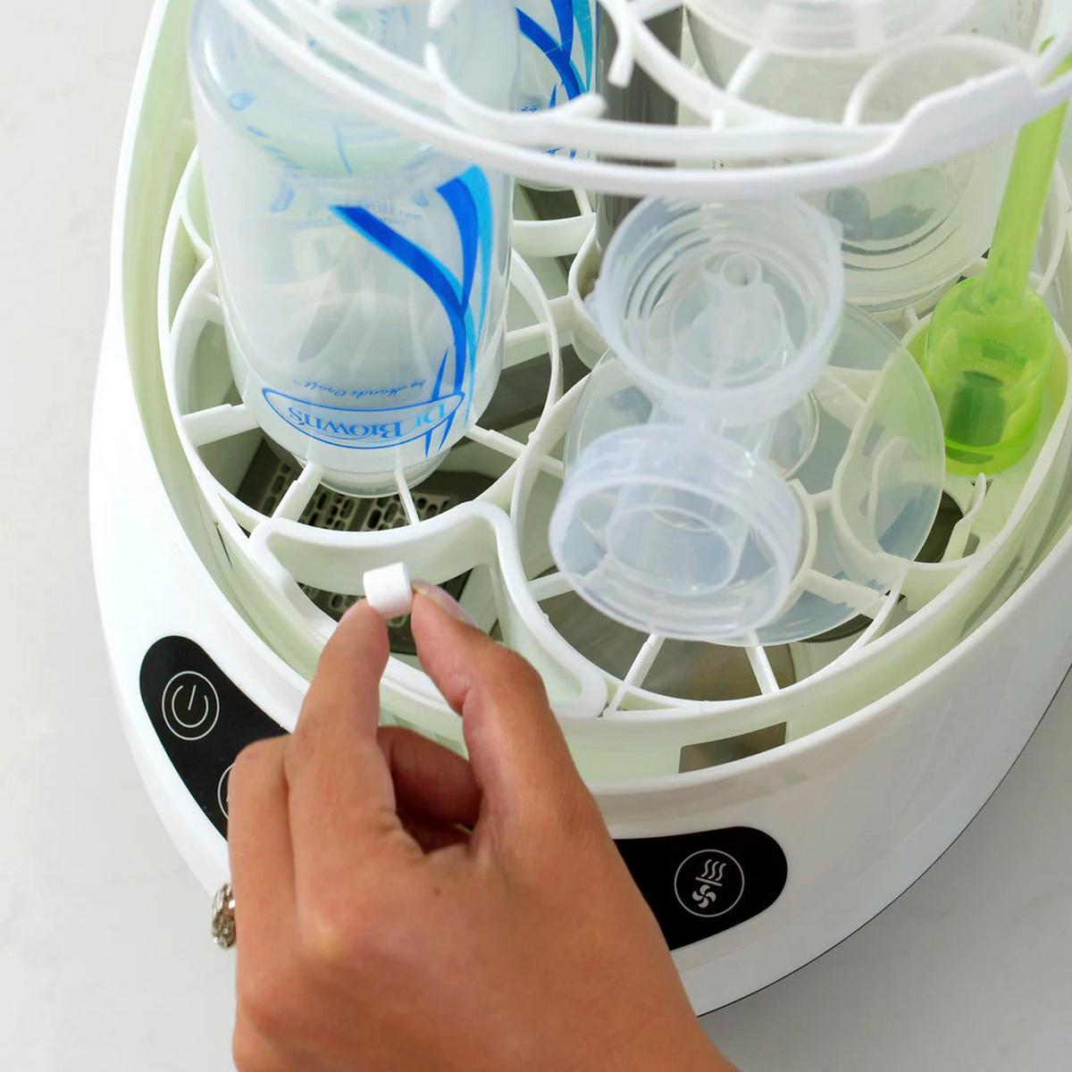 ŚRODEK-BUTELKI DLA NIEMOWLĄT TABLETKI CZYSZCZĄCE - Basics (10.5/12.4/7cm) - Baby Brezza